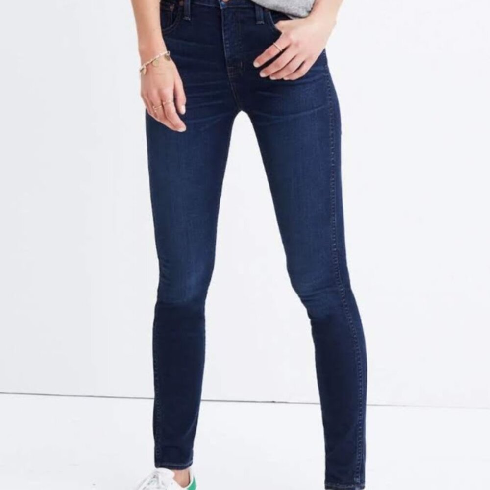 Madewell Women's Dark Blue Skinny Jeans
